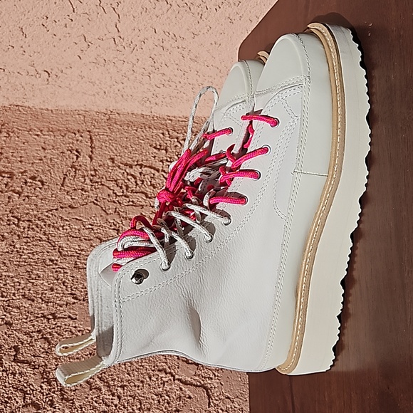 Converse chuck taylor sneakers high top leather size men 7.5 women 9 - Picture 4 of 15